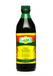 Масло оливковое Luglio Olio di Sansa di Oliva (C312) ПЭТ 1 л., (1 12)