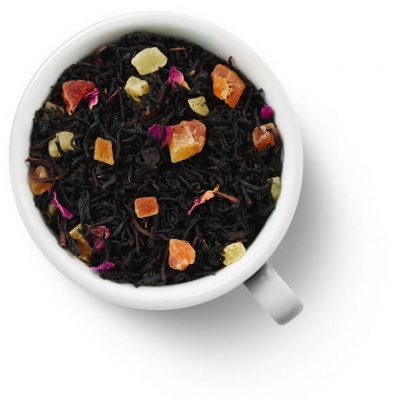 Чай Gutenberg черный ароматизированный Манго-Маракуйя 500 гр.